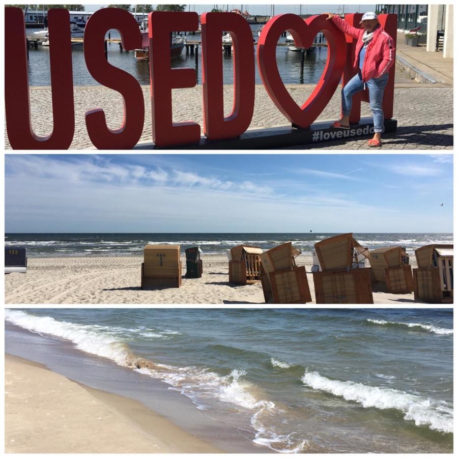 Ferienwohnung Mit Terrasse - Insel Usedom 特拉森海德 外观 照片