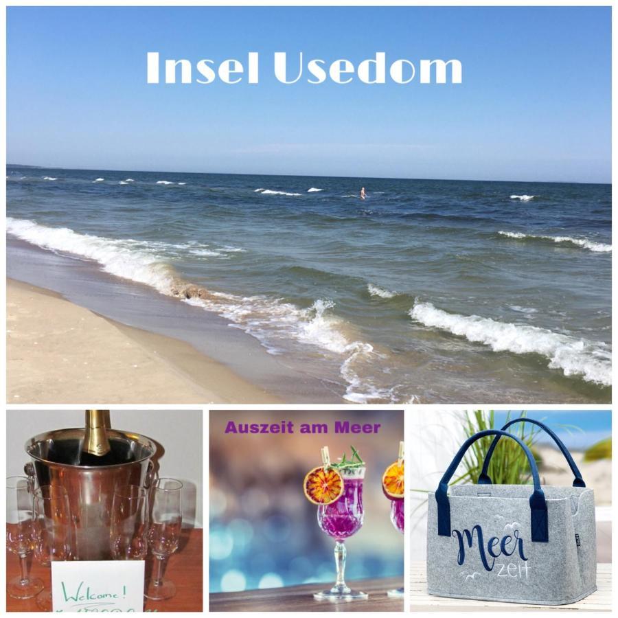 Ferienwohnung Mit Terrasse - Insel Usedom 特拉森海德 外观 照片