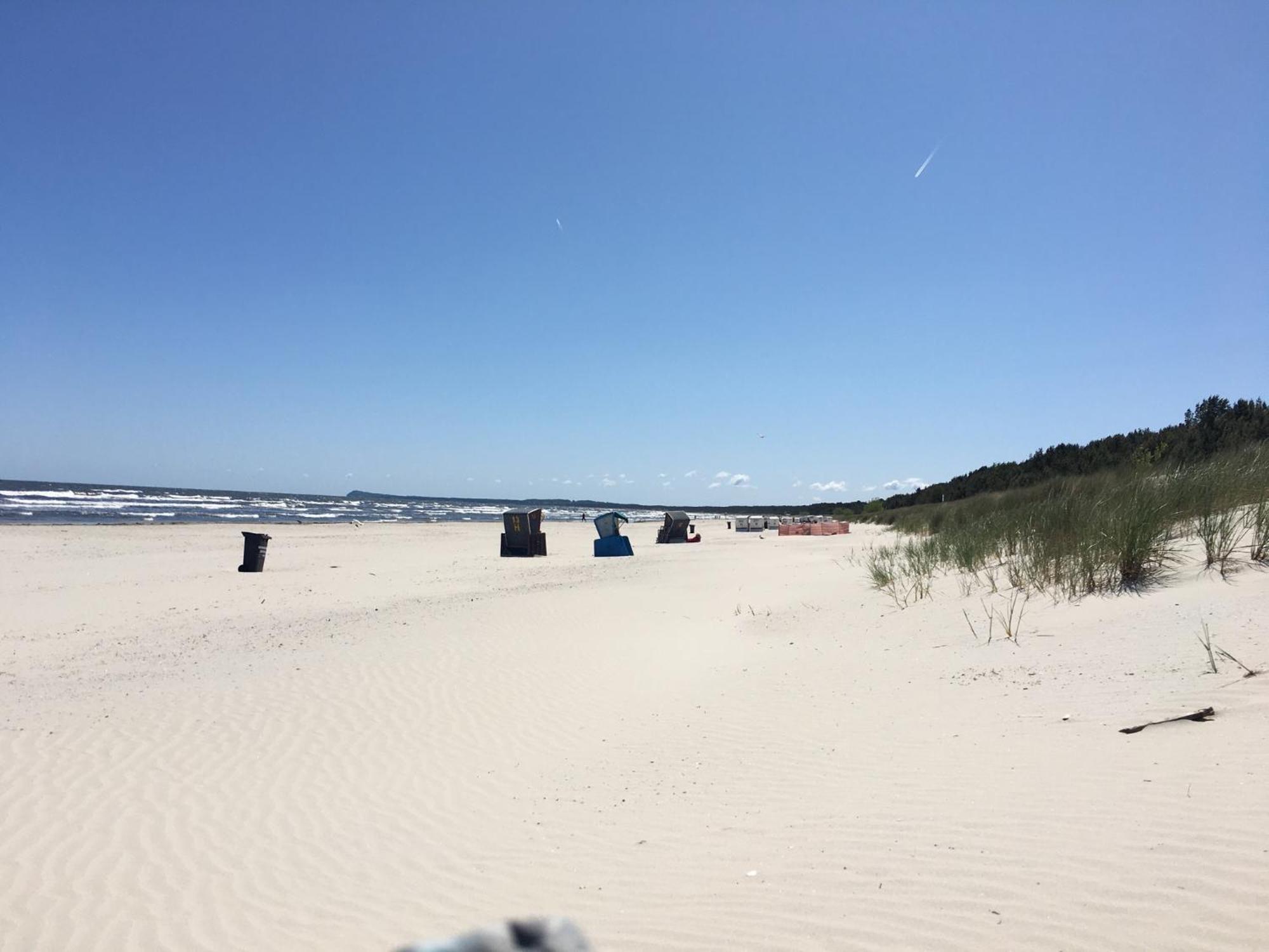 Ferienwohnung Mit Terrasse - Insel Usedom 特拉森海德 外观 照片