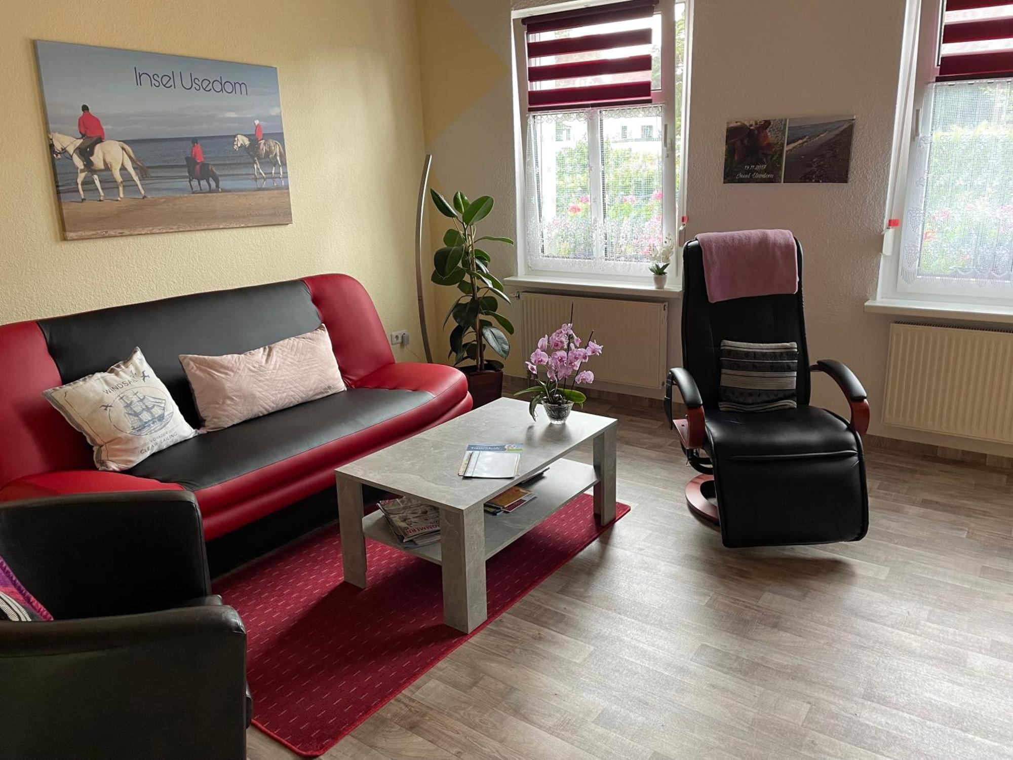 Ferienwohnung Mit Terrasse - Insel Usedom 特拉森海德 外观 照片